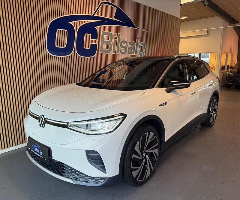 Hvid Brugt 2021 VW ID.4 SUV | 239.500 kr. (Fair pris) - Billede 1/4