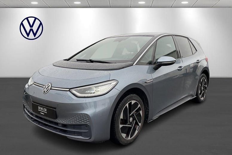 Lysblåmetal Brugt 2020 VW ID.3 Pro Performance Hatchback | 169.900 kr. (Fair pris) - Billede 1/4