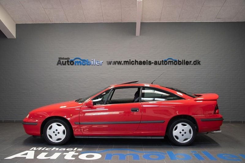 Brugt Opel Calibra 150 HK (110 kW) 1992 Rød Coupe