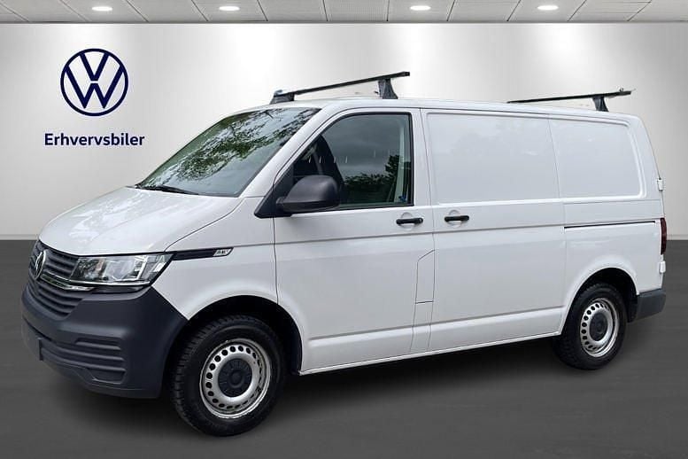 Hvid Brugt 2021 VW T6.1 Van | 189.900 kr. (God pris) - Billede 1/4