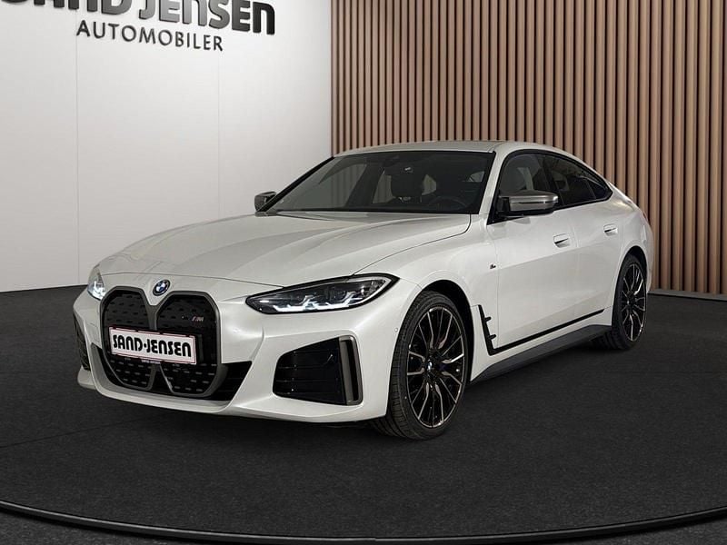Hvidmetal Brugt 2023 BMW i4 M Sport Sedan | 419.900 kr. (Super pris) - Billede 1/4