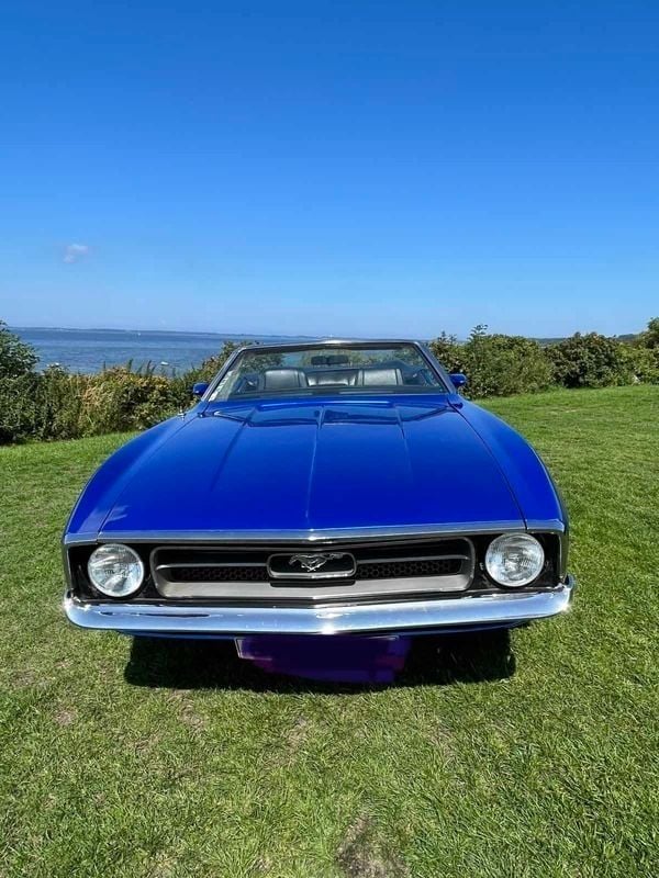 Brugt Ford Mustang 1971 Blå Cabriolet