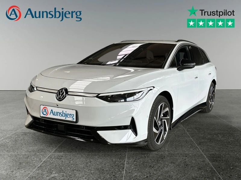 Hvid metal Ny 2025 VW ID.7 Style Sedan | 435.500 kr. (Fair pris) - Billede 1/4