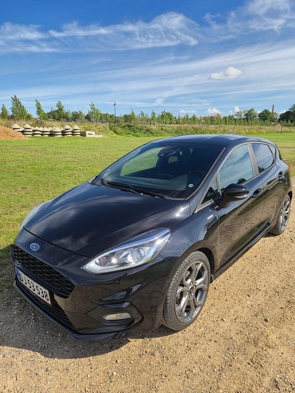 Sort Brugt 2020 Ford Fiesta ST-Line Hatchback | 103.900 kr. (God pris) - Billede 1/4