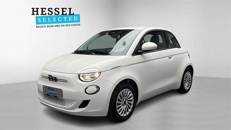 Hvid Brugt 2023 Fiat 500e Action Hatchback | 94.900 kr. (Fair pris) - Billede 1/4