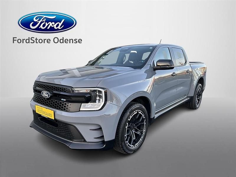 Grå Ny 2024 Ford Ranger Afhentning | 507.342 kr. - Billede 1/4