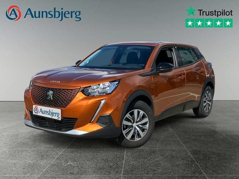 Orange metal Brugt 2022 Peugeot e-2008 Active SUV | 136.500 kr. (Fair pris) - Billede 1/4
