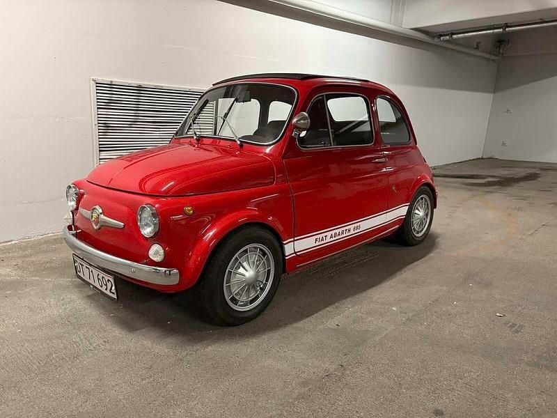 Brugt Fiat 500 55 HK (40 kW) 1969 Rød