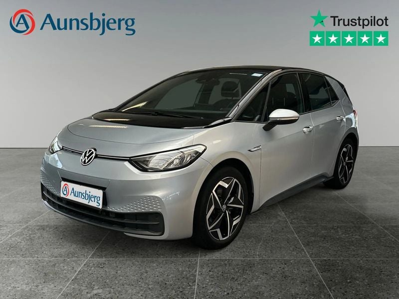 Grå Brugt 2023 VW ID.3 Pro Performance Hatchback | 179.500 kr. (Super pris) - Billede 1/4