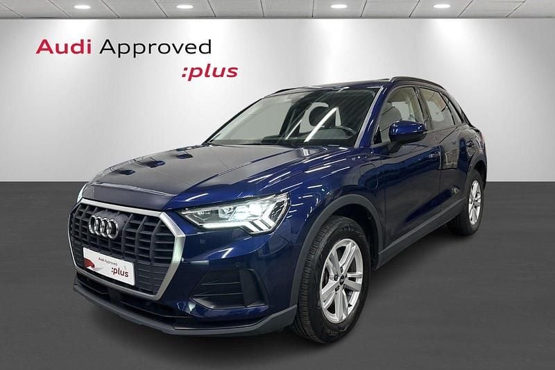 Blåmetal Brugt 2021 Audi Q3 SUV | 259.900 kr. (God pris) - Billede 1/4