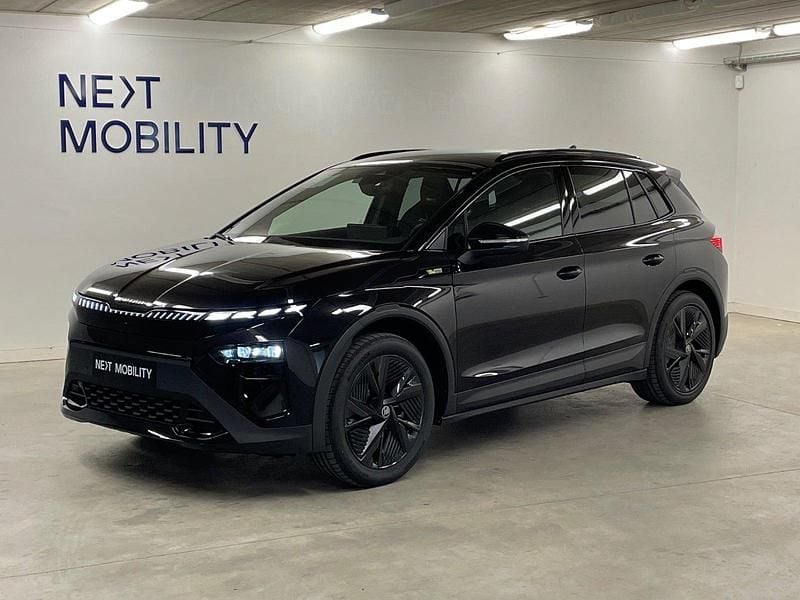 Sortmetal Ny 2025 Skoda Elroq RS SUV | 394.985 kr. - Billede 1/4