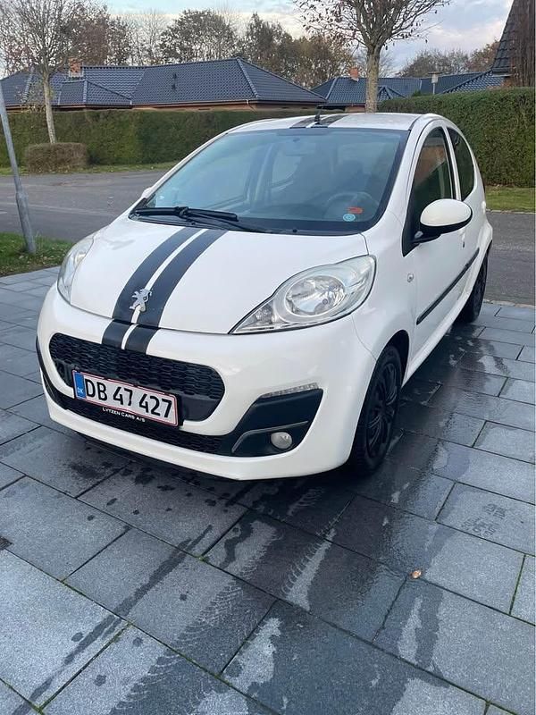 Brugt Peugeot 107 68 HK (50 kW) 2013 Hvid Hatchback
