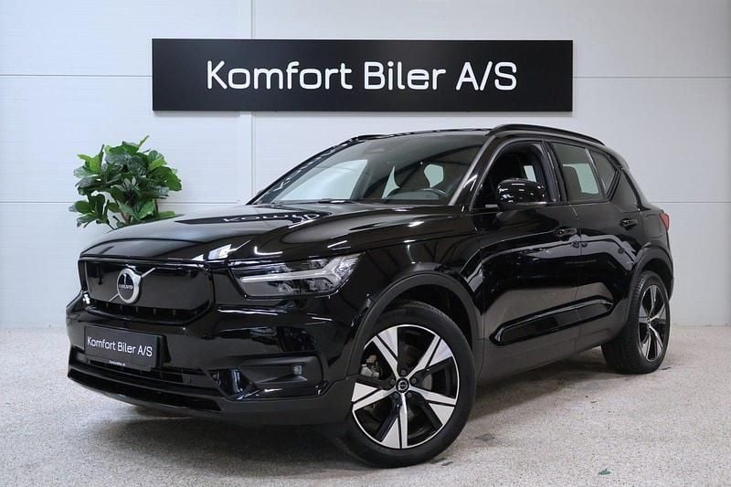 Sortmetal Brugt 2021 Volvo XC40 R-Design SUV | 209.900 kr. (God pris) - Billede 1/4
