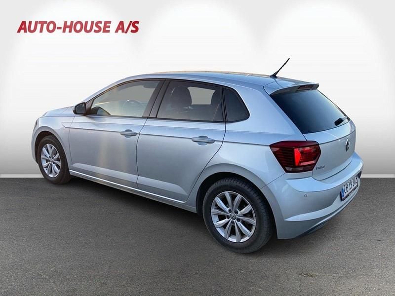 Brugt VW Polo Highline 115 HK (84 kW) 2018 Sølvmetal Hatchback