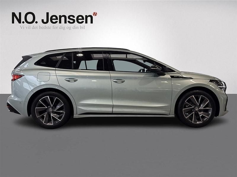 Brugt Skoda Enyaq iV SportLine 132 kW (180 HK) 2022 Sølvmetal SUV