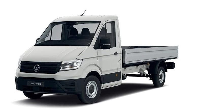 Hvid Ny 2025 VW Crafter Van | 389.900 kr. - Billede 1/4