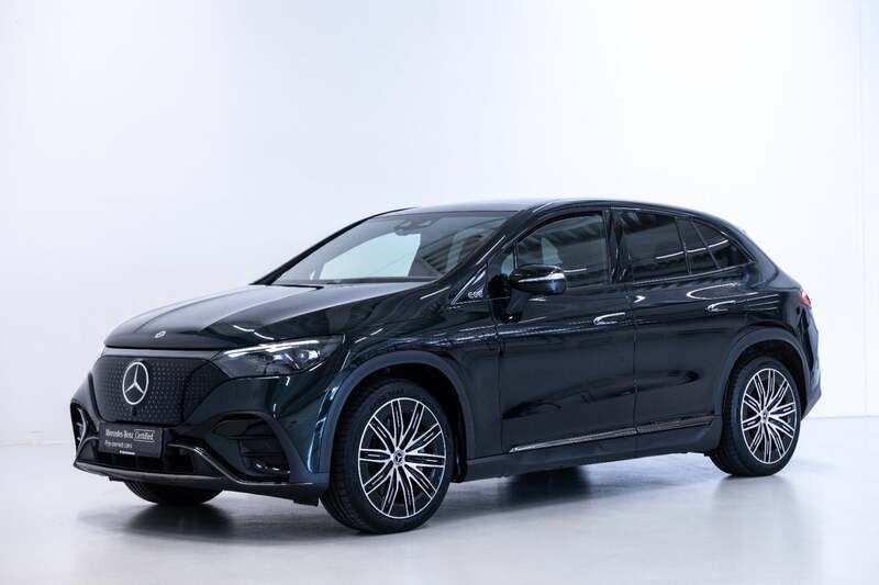 Farve: grønmetal Brugt 2024 Mercedes EQE350 SUV Premium SUV | 669.900 kr. - Billede 1/4