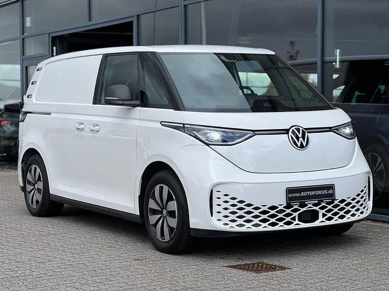 Hvid Brugt 2023 VW ID. Buzz Pro Van | 279.700 kr. - Billede 1/3