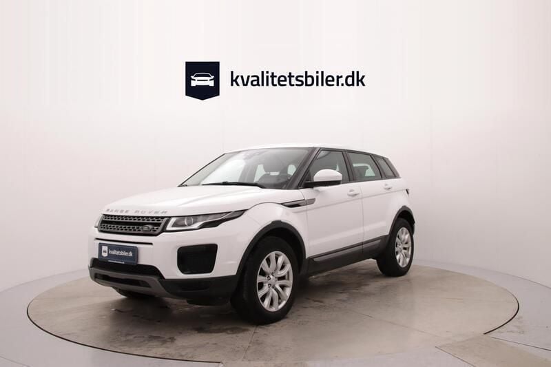 Hvid Brugt 2018 Land Rover Range Rover evoque Pure SUV | 279.900 kr. (Fair pris) - Billede 1/4