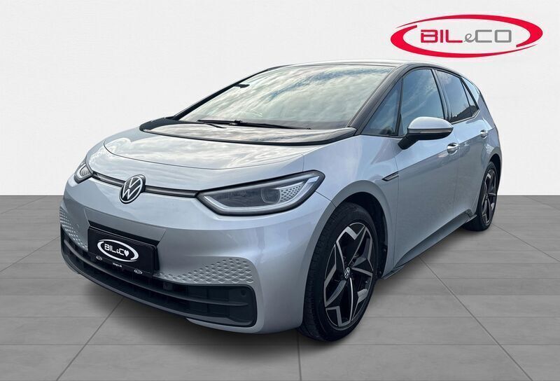 Stonewash blue Brugt 2021 VW ID.3 Pro Hatchback | 189.900 kr. (Lidt for dyr) - Billede 1/4