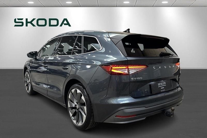 Brugt Skoda Enyaq iV Lodge 150 kW (204 HK) 2021 Gråmetal SUV