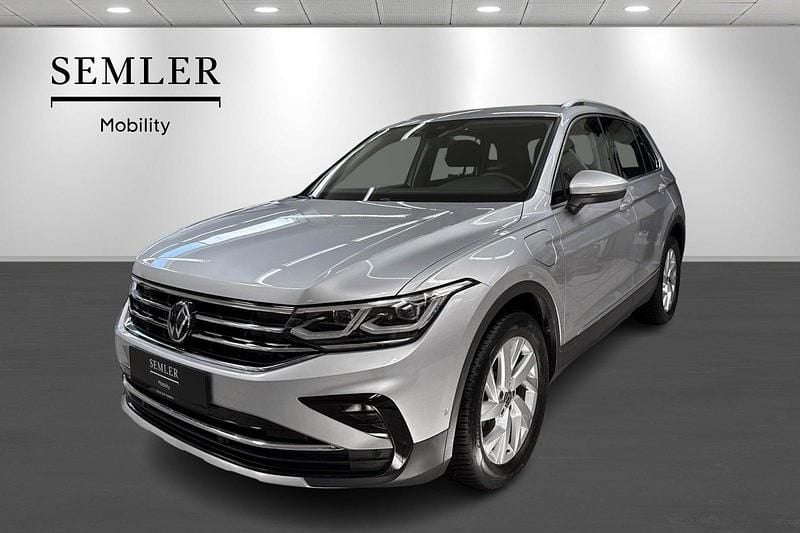 Sølvmetal Brugt 2022 VW Tiguan Elegance SUV | 319.900 kr. (God pris) - Billede 1/4
