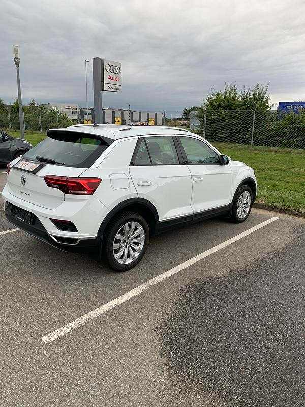 Hvid Brugt 2019 VW T-Roc Sport SUV | 181.000 kr. (God pris) - Billede 1/3