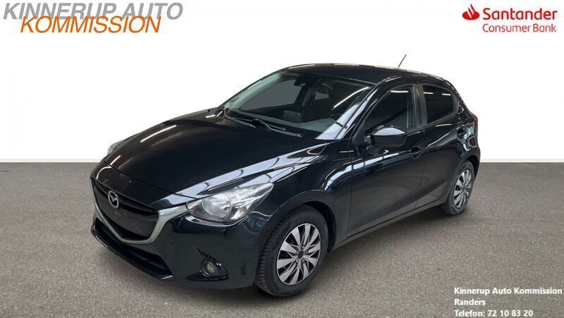 Sort Brugt 2016 Mazda 2 Vision Hatchback | 73.700 kr. (Fair pris) - Billede 1/4