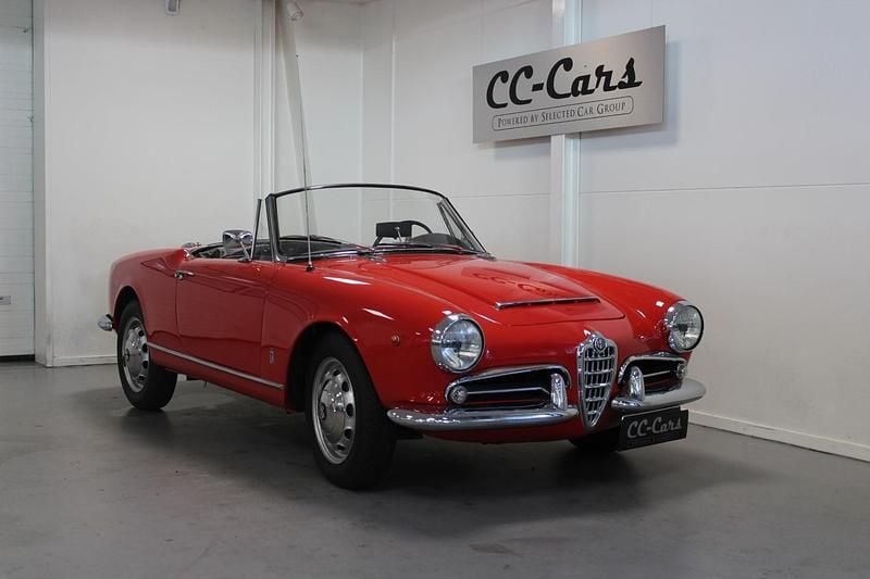 Rød Brugt 1963 Alfa Romeo Giulia | 399.900 kr. - Billede 1/4