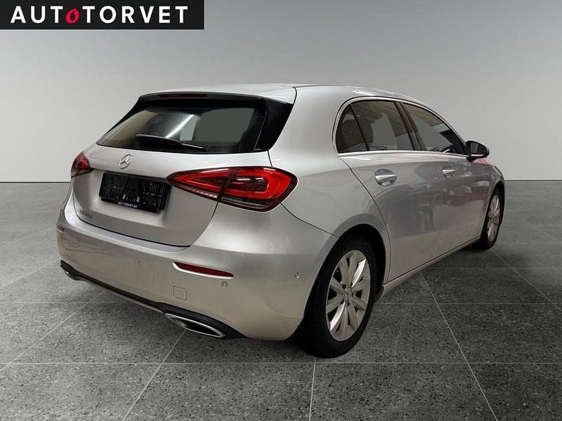 Brugt Mercedes A180 Progressive 116 HK (85 kW) 2019 Sølvmetal Sedan