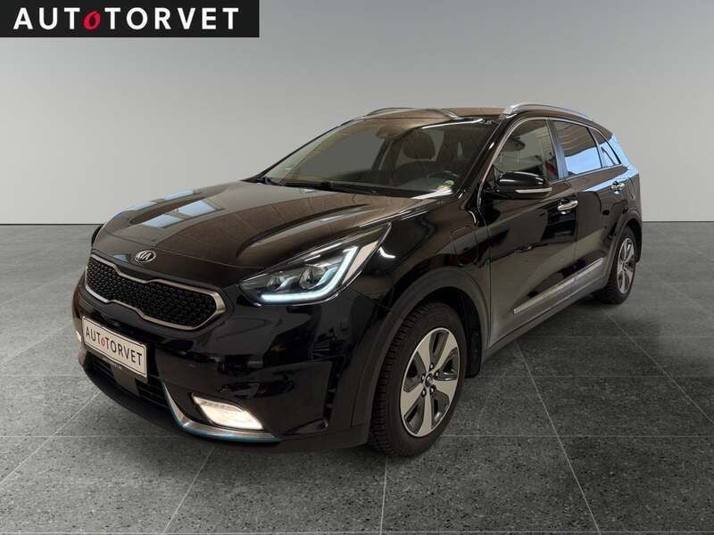 Sort Brugt 2018 Kia Niro Advance SUV | 104.700 kr. (God pris) - Billede 1/4