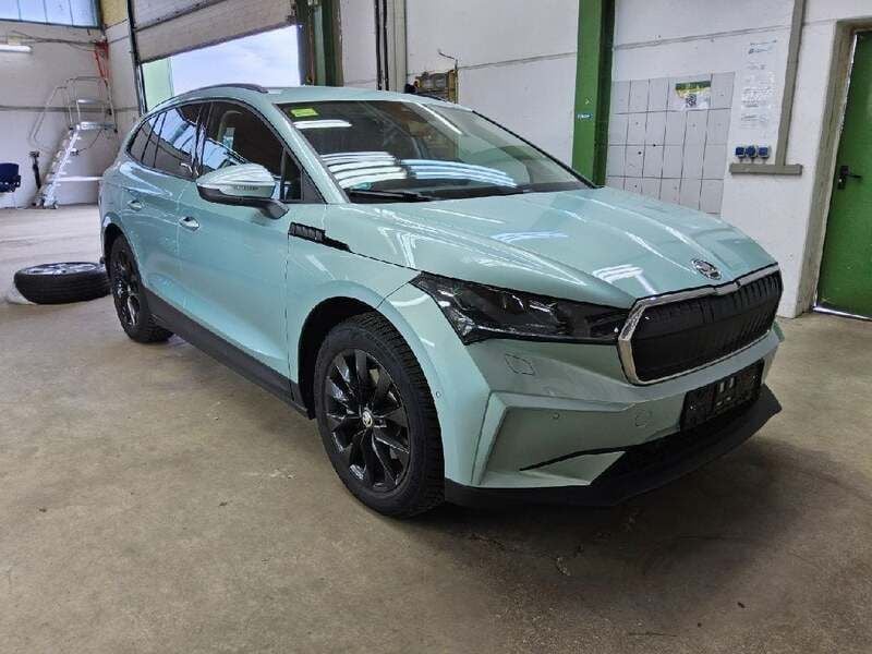 Blåmetal Brugt 2021 Skoda Enyaq iV Loft SUV | 244.500 kr. (Fair pris) - Billede 1/4