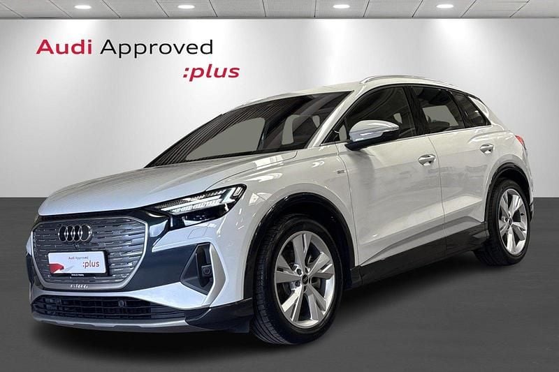 Hvidmetal Brugt 2024 Audi Q4 e-tron Advanced SUV | 404.900 kr. - Billede 1/4