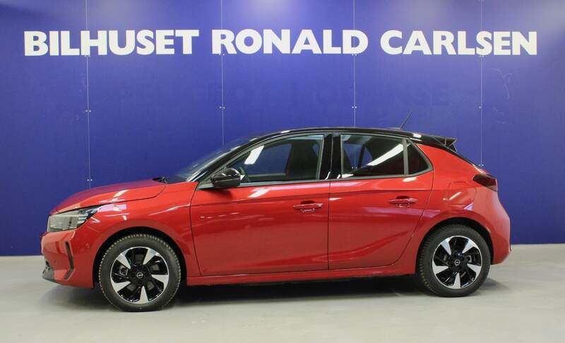 Rødmetal Ny 2024 Opel Corsa-e Hatchback | 164.900 kr. (Fair pris) - Billede 1/4