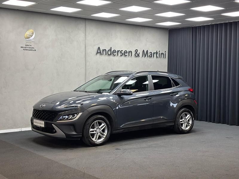 Grå Brugt 2021 Hyundai Kona Advanced SUV | 192.800 kr. (Fair pris) - Billede 1/4