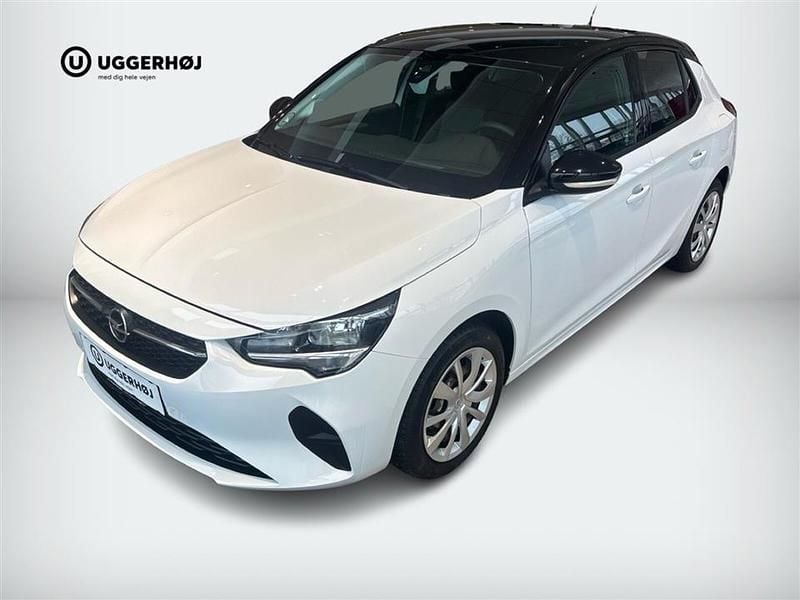 Brugt Opel Corsa Style 75 HK (55 kW) 2021 Hvid Hatchback