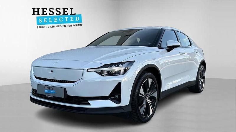 Snow white metallic Brugt 2024 Polestar 2 Long Range Single Motor Hatchback | 284.900 kr. (Super pris) - Billede 1/4