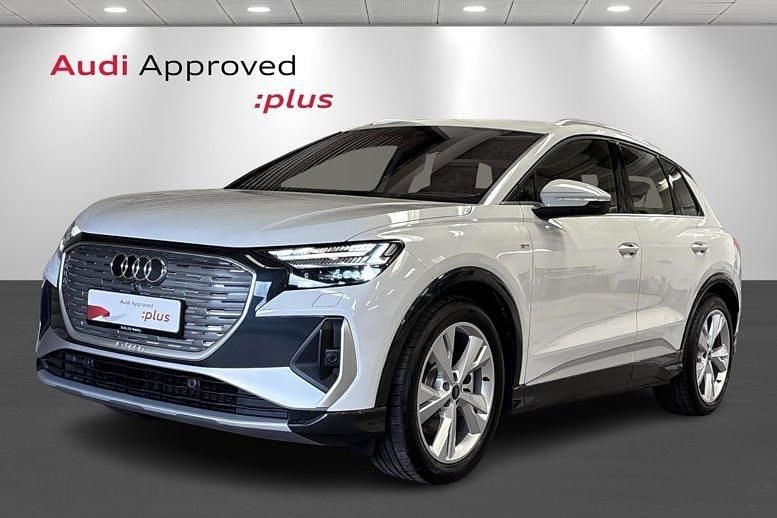 Hvidmetal Brugt 2025 Audi Q4 e-tron Advanced SUV | 439.900 kr. - Billede 1/4