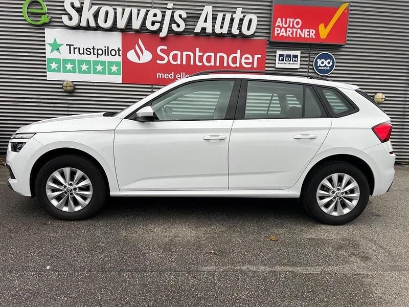 Hvid Brugt 2022 Skoda Kamiq Tour SUV | 194.900 kr. (Fair pris) - Billede 1/4