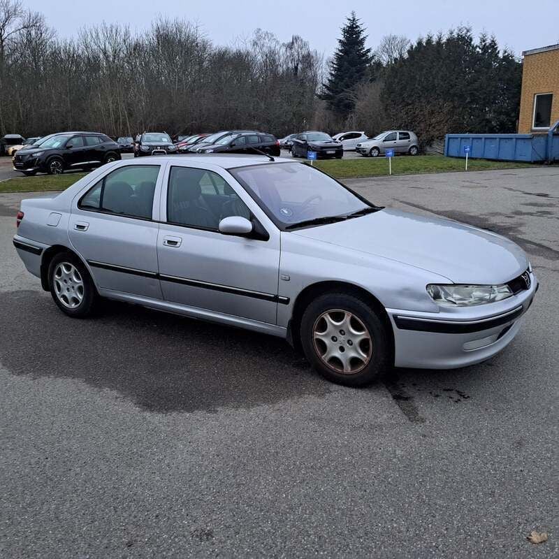 Sølvmetal Brugt 2002 Peugeot 406 Sedan | 26.900 kr. - Billede 1/4