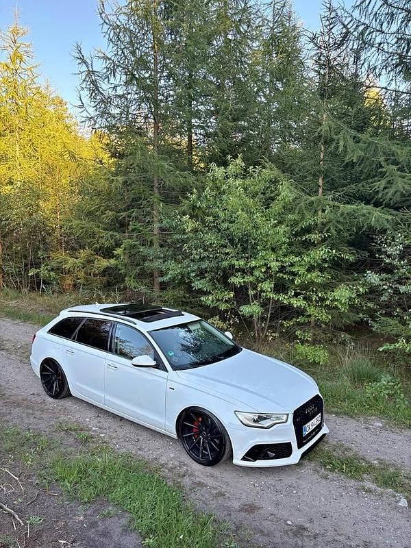 Hvid Brugt 2012 Audi A6 Stationcar | 225.000 kr. - Billede 1/4