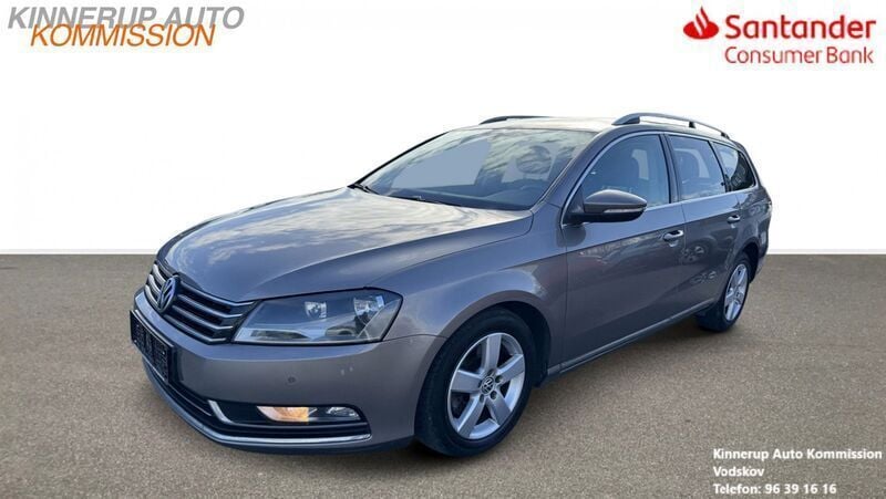 Grå Brugt 2011 VW Passat Highline Stationcar | 39.900 kr. - Billede 1/4