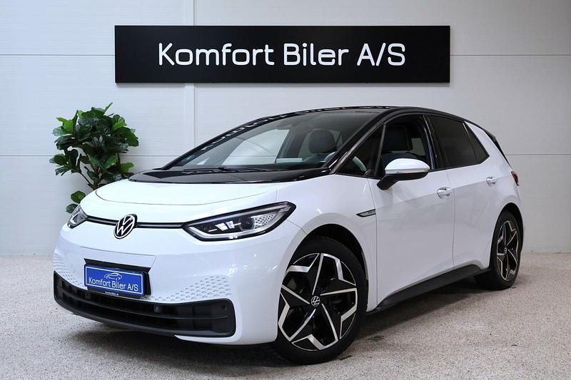 Hvidmetal Brugt 2021 VW ID.3 Pro Hatchback | 194.900 kr. (Fair pris) - Billede 1/4