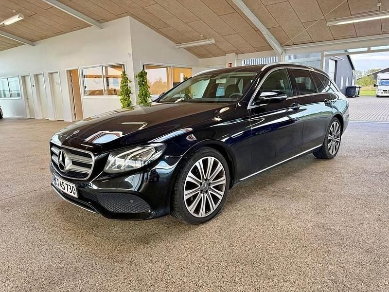 Sort Brugt 2017 Mercedes E220 Stationcar | 165.000 kr. (Fair pris) - Billede 1/4