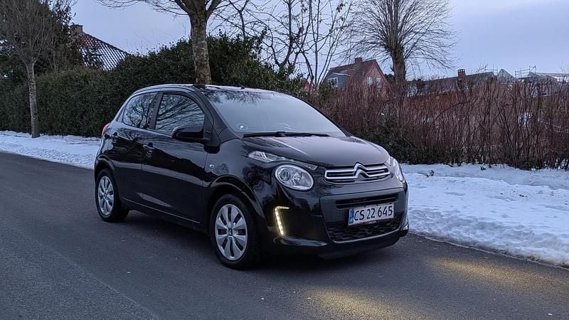Brugt Citroën C1 PureTech 82 HK (60 kW) 2016 Sort Hatchback
