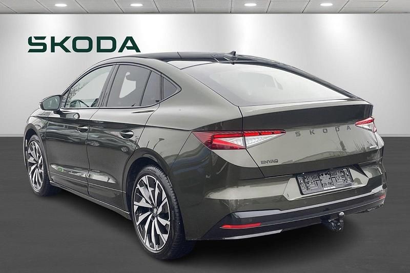 Brugt Skoda Enyaq iV SportLine 210 kW (286 HK) 2025 Grønmetal SUV