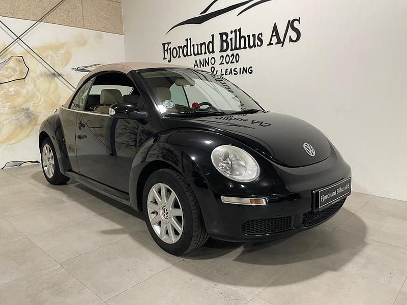 Sortmetal Brugt 2007 VW Beetle Trendline Cabriolet | 64.900 kr. - Billede 1/4