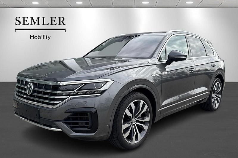 Gråmetal Brugt 2019 VW Touareg R-line SUV | 298.000 kr. - Billede 1/4