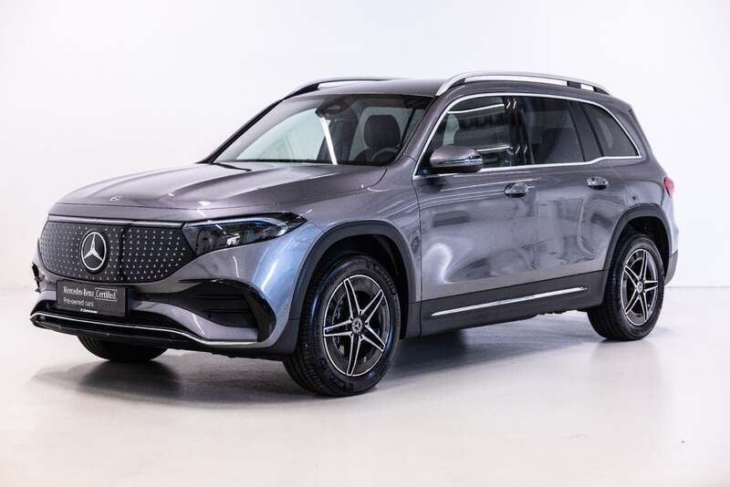 Farve: gråmetal Ny 2024 Mercedes EQB250+ AMG SUV | 389.900 kr. (Fair pris) - Billede 1/4