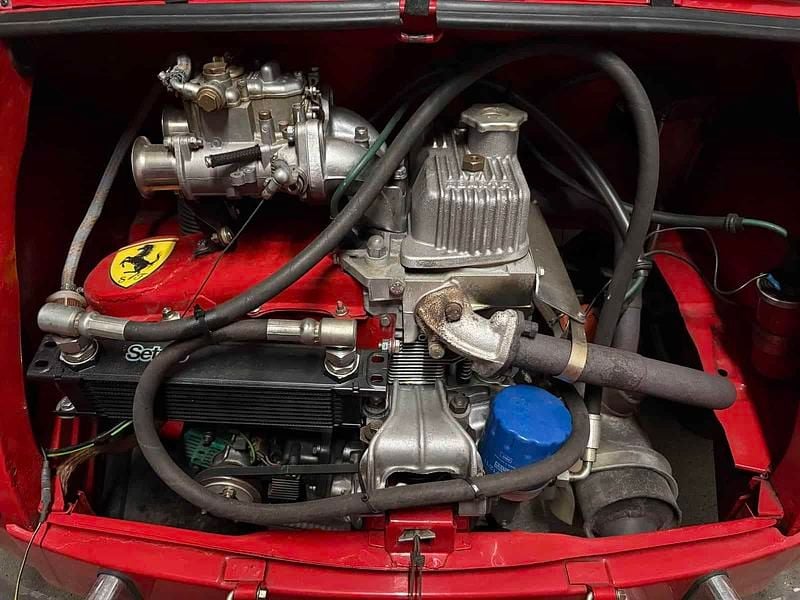 Brugt Fiat 500 55 HK (40 kW) 1969 Rød